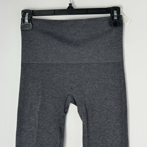 Spanx by Sara Blakely Seamless High Waist Leggings Women's Size M Gray - Picture 3 of 8